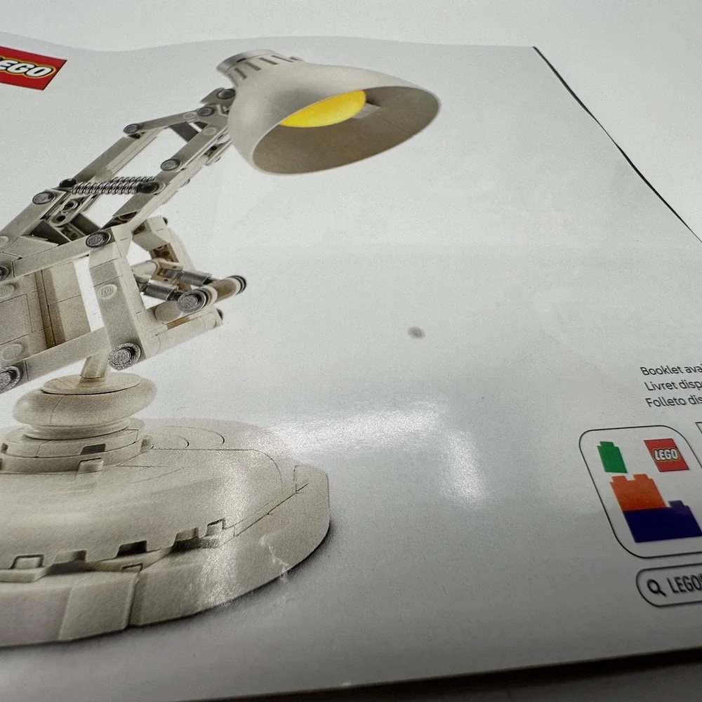 LEGO Ideas Disney Pixar Luxo Jr.‎ 21357 Instruction Manual Booklet Only